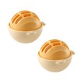 thumbnail image 1 of 2 Boules de Lavage, Boules Réutilisables pour Sécheuse et Laveuse, Attrape-Poils en Peluche, Attrape-Poils d'Animaux pour Machine à Laver, Aide Anti-Enroulement pour Linge, Jaune, 1 of 7