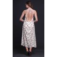 thumbnail image 2 of Bimba Robe de Plage Dos Nu à Col Licou pour Fête d'Été à Fleurs pour Femmes - Très Petit, 2 of 6