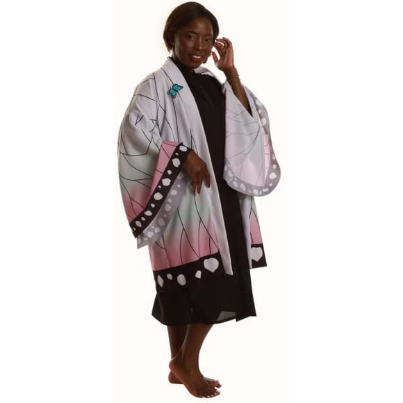 Anime Butterfly Robe Shinobu Costume | Demon Slayer | Womens Costumes