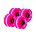 thumbnail image 3 of EGNMCR Roues Lumineuses Lumineuses pour Patins à Roulettes Quad avec Roulements de Banque Installés 4 Pcs Roues de Patins à Roulettes, 3 of 9