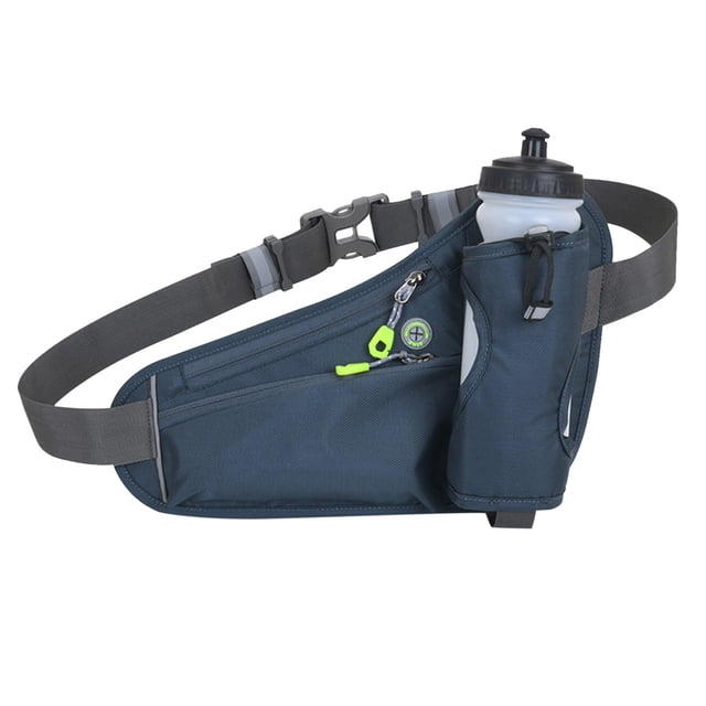 Ceinture d'Hydratation Sportive pour Course, Cyclisme et Randonnée avec Porte-Bouteille Sécurisé