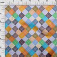 thumbnail image 3 of oneOone Cotton Poplin Pastel Purple Fabric Check Sewing Craft Projects Fabric Prints By Yard 42 Inch Wide, 3 of 4