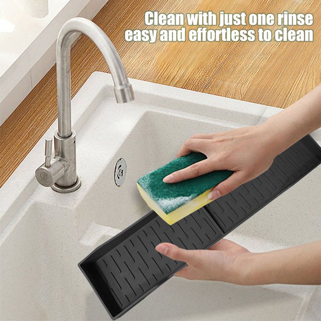 Oleegame 1PC Spoon And Lid Rest Stove Silicone Rack Over Back Of Stove Flat Magnet Top Of Stove Kitchen Shelf Stove Organizer Above Stovetop Storage Black