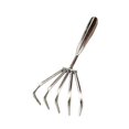 thumbnail image 4 of S SERENABLE Stainless Steel Claws Rake Hand Rake for Loosening Beach Clamming Accessories 5 tooth 9cm, 4 of 9