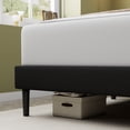 thumbnail image 4 of Queen Bed Frame, GELBIY Queen Size Platform Bed with Fabric Upholstered Headboard, Black,  No Box Spring Needed, 4 of 5
