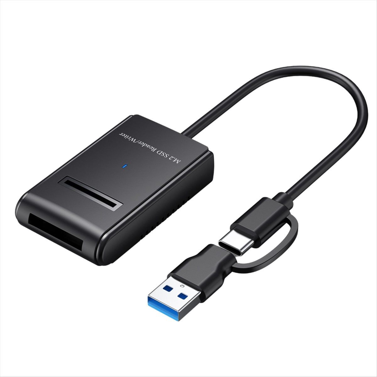 M.2 Mobile Hard Disk Easy Drive Line NVMe Protocol Computer Type-C3.2 External M2 Solid State Hard Disk Reading
