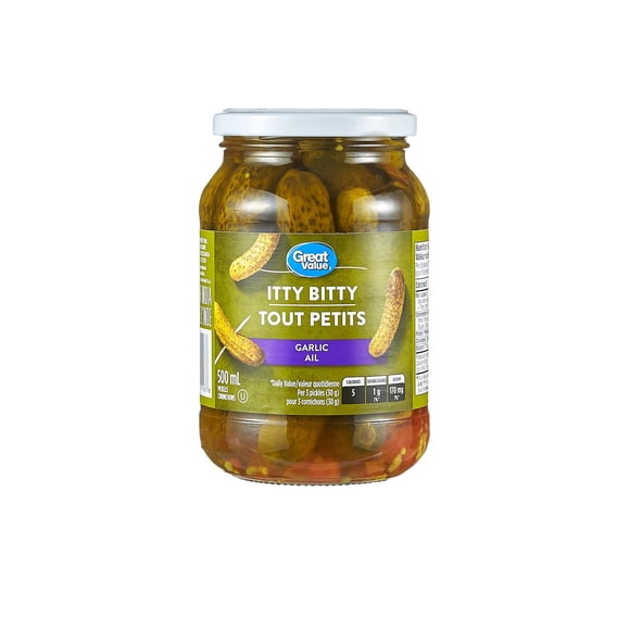 Great Value Garlic Itty Bitty Pickles