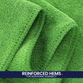 thumbnail image 2 of Microfiber Cleaning Cloth, 12 Pack, 12"x12", Highly Absorbent Soft Reusable Washable Quick Dry Dish Cloth for Kitchen Home Window, Green, 2 of 8