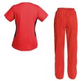 thumbnail image 2 of Women's Scrubs Set Scrub Top and Pants Scrubs Set, 2 of 3