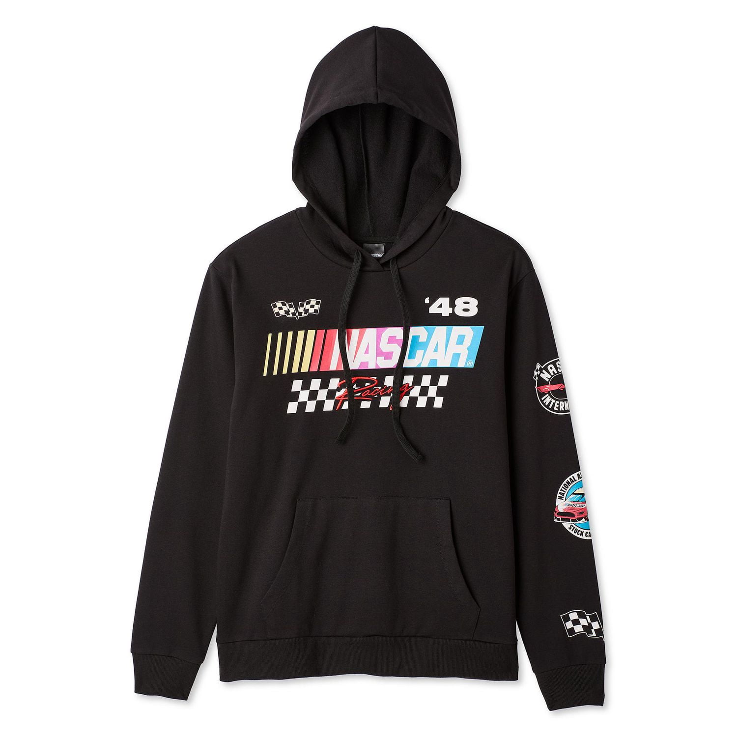 Haut à capuchon à imprimé graphique NASCAR pour hommes
