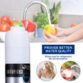 thumbnail image 2 of 1PC 10'' X 2'' T33 Inline Coconut Grade Activated Carbon Membrane Filter Replacement Cartridge for Taste and Odor Improvement|Under Sink Reverse Osmosis Water System, 2 of 8