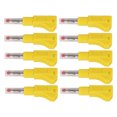 thumbnail image 1 of Fiche de Fil de Haut-Parleur Rétractable, 10PCS Droite Isolée Empilable Banane Fiche CAT II 600V 32A pour Équipement Numérique 3C Rouge, Noir, Jaune, Bleu, Vert, 1 of 8
