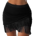 thumbnail image 1 of Kcodviy Women Sheer Mesh Cover Swimsuit Tops for Women Plus Size with Support Up Shorts Beach Cover Plus Size Push Up Swimsuits for Women Up Beach Solid Sheer Board Shorts Set Mesh Cover Up Short Sk, 1 of 8