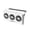 White-276, variant on Solar Car Ventilator Exhaust Fan with Powerful Airflow for Heat Reduction and Smoke Odor Removal, Ideal for Parked Sedans, SUVs, and Hatchbacks Hzhnb | Plastic, White