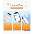 thumbnail image 4 of P1 Bluetooth Mini Label Maker Portable Thermal Printer Thermal Printing Pocket Sticker Label Printer ,Easy to Operate, 4 of 6