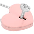thumbnail image 3 of Miangastore 1PC Heart-Shaped Lock Marriage Wedding Padlock Travel Supplies Padlock, 3 of 8