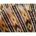 thumbnail image 4 of oneOone Soie Tabby Rayure & Tissu Imprimé Géométrique Ikat 1 Yard 42 Inch Wide, 4 of 4