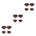 thumbnail image 1 of mmirethe Semelles Souples Talon Chaussures pour Talons Hauts Soutien Talon Réparation Bâton Café 3Set, 1 of 6