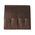 thumbnail image 1 of Caddy de Fauteuil Organisateur d'Accoudoirs à 6 Poches Support de Télécommande pour Fauteuil Inclinable (Café), 1 of 10