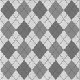 thumbnail image 1 of Ahgly Company Machine Washable Indoor Square Transitional Sonic Silver Gray Area Rugs, 5' Square, 1 of 7