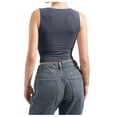 thumbnail image 5 of Lixiuxyad Basic Tank Tops Women Sexy Square Neck Tank Top Summer Going Out Basic Shirt, 5 of 5