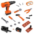 thumbnail image 2 of Big Boy's Workshop 21-Piece Power Drill Storage Case Pretend Play Set for Kids, For 6 Years & above, 2 of 6