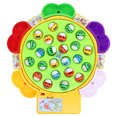 thumbnail image 1 of Rotating Fishing Game Board, Hand Eye Coordination 24 Fish Fishing Game Play Set ABS With Music For Daily Playing For Toddlers, 1 of 8