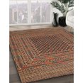 thumbnail image 3 of Ahgly Company Machine Washable Indoor Rectangle Traditional Peru Brown Area Rugs, 3' x 5', 3 of 7