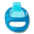 thumbnail image 2 of SwimWays Spring Float Recliner - Swim Lounger for Pool or Lake - Dark Blue/Light Blue, 2 of 7