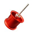thumbnail image 2 of Almencla Fishing Reel Spool Aluminum Lightweight Baitcasting Reel Spool for cc80 CR80 Red, 2 of 8