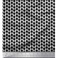 thumbnail image 1 of Soimoi Polyester Georgette Fabric Diamond Block Print Fabric by The Yard 52 Inch Wide, 1 of 2