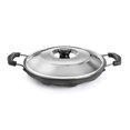 thumbnail image 4 of Black Sandwich Toaster + 12 Cavity Black Appam Patra Side Handle With Lid, 23 Cm - Non-stick Inner Layer, 4 of 4