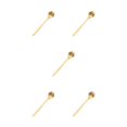 thumbnail image 3 of Ruiboury Exquisite Stainless Steel Mixing Spoon For Tea Essential For Tea Lovers Essential For Tea Drinking Stainless Steel Spoon dog paw gold 1 5Set, 3 of 6