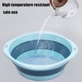 thumbnail image 4 of Collapsible Sink Basin, Foldable Wash Tub, Portable Dish Pan for Kitchen, Camping, Laundry, 1-Piece, 4 of 6