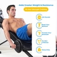 thumbnail image 2 of Total Gym Barre de Poids d'Exercice Olympique de 29 Pouces, Haute Résistance, Argent, 2 of 9