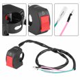 thumbnail image 4 of Motorcycle Handlebar Switch, 22 Mm 7/8"" Universal Handlebar Switch Headlight Fog Light Switch W /ON /OFF & Improvement Repair Accessories, 4 of 8