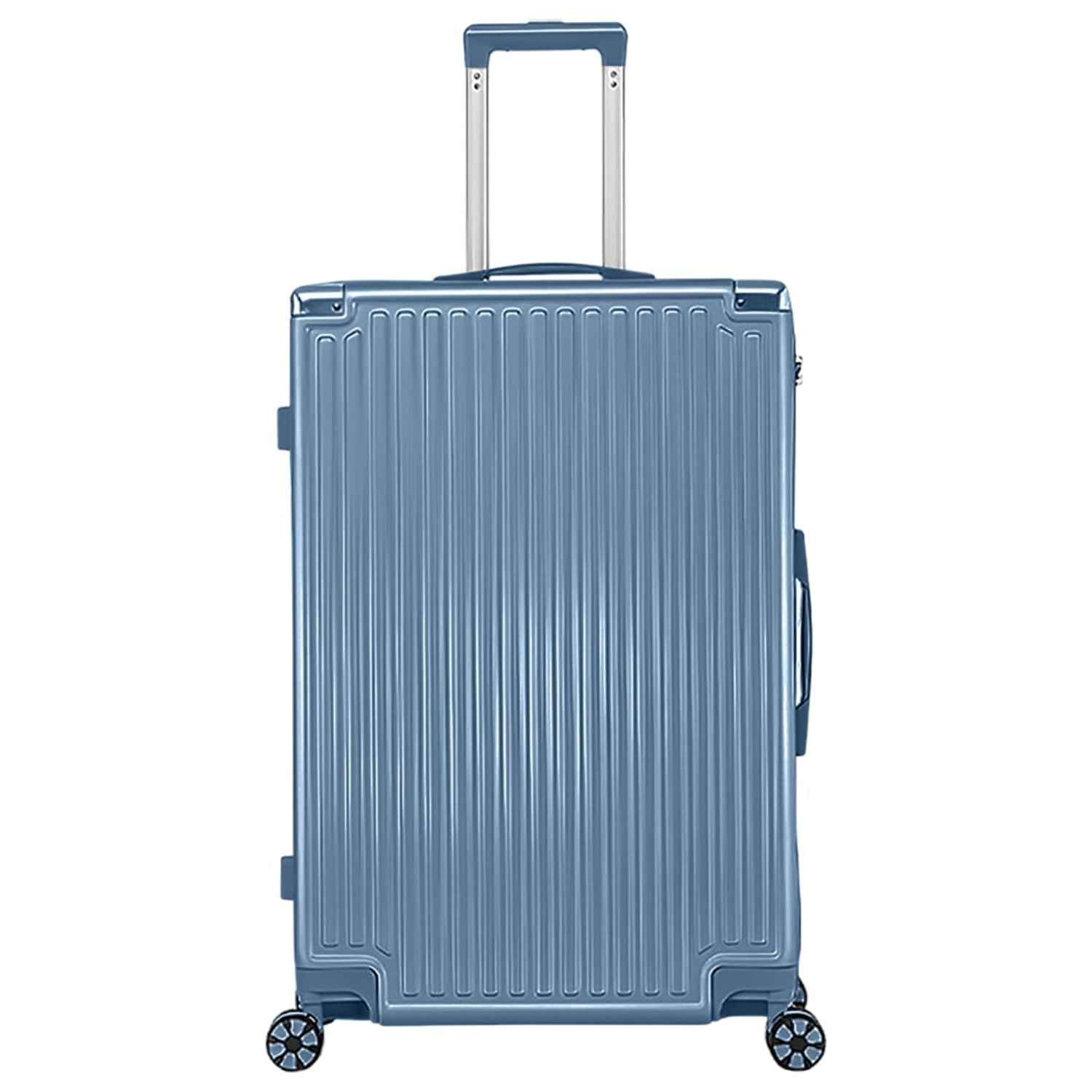 WINGOMART Valise Légère Durable PC+ABS Rigide, Roues Doubles Pivotantes, Cadenas TSA - 24 Po