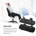 thumbnail image 4 of 1 Paire Accoudoir de Chaise Maison Portable Réglable Portable Réglable Tabouret d'Ordinateur Accoudoir Coude Soutien Coussin Accoudoirs Repose Pad Housse d'Oreiller Noir, 4 of 8
