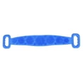 thumbnail image 3 of Silicone Bath Body Brush Tough Strong Tensile Strength Hangable Back Cleaning Bath StrapBlue, 3 of 14