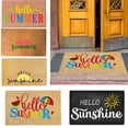 thumbnail image 4 of Clearance Sale Promotion Hello Summer Doormat Non-Slip Seasonal Coir Doormat Area Rugs for Living Room Natural, Low Profile, Durable Rug for Front Porch Indoor Outdoor Entryway 16x24IN, 4 of 4