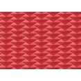 thumbnail image 1 of Ahgly Company Tapis d'Intérieur Rectangulaires Transitionnels Rouges Lavables à la Machine, 2 Pieds x 4 Pieds, 1 of 7