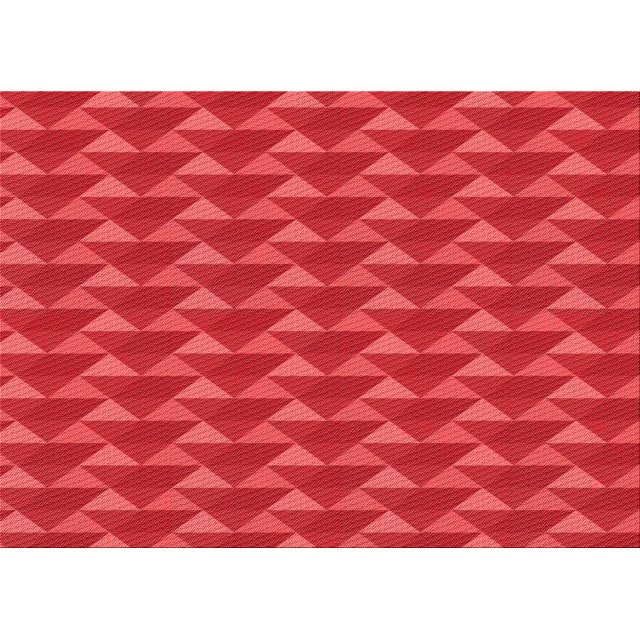 Ahgly Company Tapis d'Intérieur Rectangulaires Transitionnels Rouges Lavables à la Machine, 2 Pieds x 4 Pieds