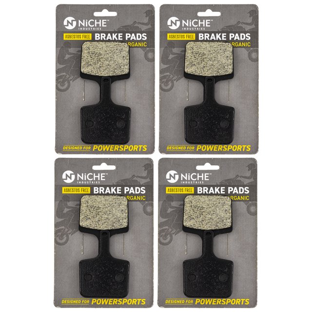 Niche Brake Pad Set for Polaris Indy 600 RMK Switchback 800 Rear Organic 4 Pack 519-KPA2672D
