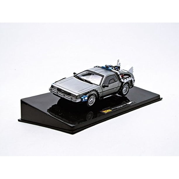 Hot wheels Delorean DMC-12 Back To The Future Time Machine With Mr