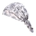 thumbnail image 2 of Couvre-Chef Cancer pour Femmes Confort Foulard Bonnet Chimio Cancer - Fond Noir avec Grand, 2 of 7
