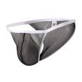 thumbnail image 1 of LSLJS Men's Sexy Solid Color Low Waist Briefs Underpants, Men's Briefs, 1 of 4