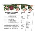 thumbnail image 1 of Inkdotpot Bridal Wedding ShowerGameBachelorette Party ActivityGameCards 50-PackFloral GreeneryWhy Do We Do That, 1 of 1