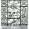 thumbnail image 1 of Soimoi Rayon Crepe Fabric Check & Damask Patchwork Print Fabric by Yard 46 Inch Wide, 1 of 3