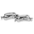 thumbnail image 2 of MERIGLARE 2pcs 925 Sterling Plated Ingot Shape Buckle Bar Clasp DIY Jewelry Making, 2 of 9
