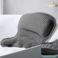 thumbnail image 3 of Bath Product Category Bath Pillow for Tub Neck and Back Support with Fast Drying Mesh Fabric and 6 Non Suction Cups Tub Cushion for Relaxation in Bath Accessories Platform Style, 3 of 3